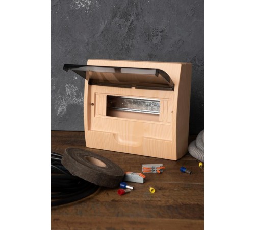 Щит распределительный навесной ЩРН-П-10 светлое дерево IP41 EKF PROxima  pb40-n-10-light  EKF