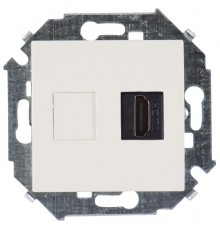 Simon 15 Сл. кость Розетка HDMI  1591407-031  Simon