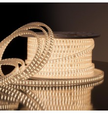 Лента светодиодная LS011 220V 18W 180Led 2835 IP65, 50 м, белый, двухрядная без проводов  a041110  Elektrostandard