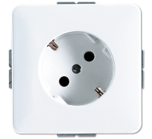 SCHUKO®-розетка, 45°  CD520-45NWW  Jung