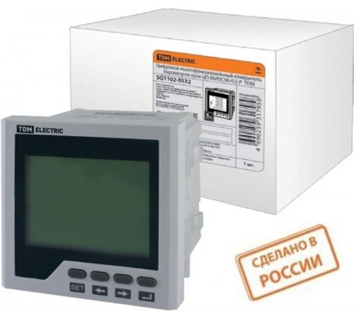 Цифровой многофункциональный измеритель параметров сети ЦП-МИПС96-0,5-Р  SQ1102-0532  TDM