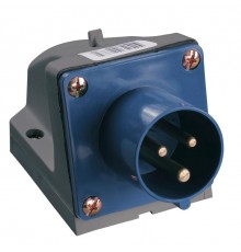 Вилка 513 стац.2Р+РЕ 16А 220В IP44  PSR51-016-3  IEK