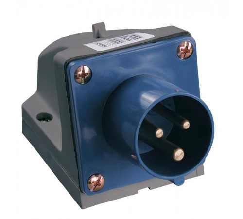 Вилка 513 стац.2Р+РЕ 16А 220В IP44  PSR51-016-3  IEK