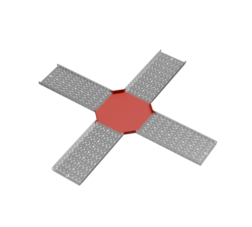 Х-разветвитель 50х400 мм "ПЛЮС" INOX304  XDplus50-400 INOX304  КМ - профиль