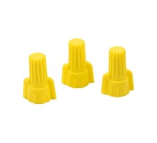 Соединительный изолирующий зажим с лепестками СИЗ-11  9,8 мм (1-8,5 мм), желтый (10 шт./уп.)  08-0750-10  REXANT