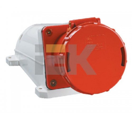 Розетка 135 стационарная 3Р+РЕ+N 63А 380В IP54  PSR12-063-5  IEK