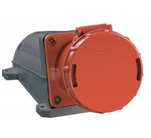 Розетка 134 стационарная 3Р+РЕ 63А 380В IP54  PSR12-063-4  IEK