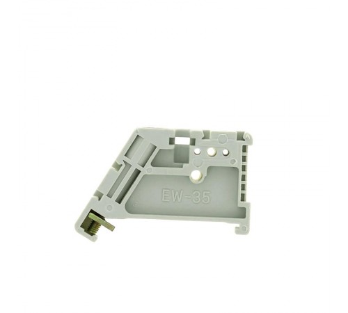 Зажим на дин-рейку пластиковый EW EKF PROxima  ahdw-ew  EKF