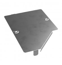 Крышка переходника левого Стандарт INOX (AISI 304) 300х200  PR16.4301  Промрукав