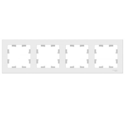 AtlasDesign Белый Рамка 4-ая, универсальная  ATN000104  SE