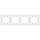 AtlasDesign Белый Рамка 4-ая, универсальная  ATN000104  SE