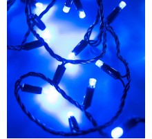 Светодиодная гирлянда ARD-STRING-CLASSIC-10000-BLACK-100LED-STD BLUE (230V, 7W)  025802  Arlight