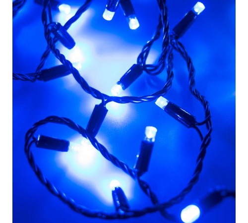 Светодиодная гирлянда ARD-STRING-CLASSIC-10000-BLACK-100LED-STD BLUE (230V, 7W)  025802  Arlight