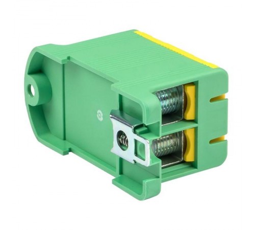 Клемма силовая вводная двойная КСВ 16-95 желто-зеленая EKF PROxima  plc-kvs2-16-95-y-green  EKF