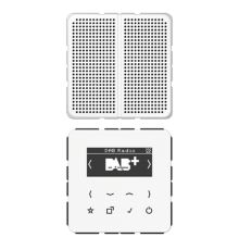 Цифровое радио DAB DABCD1WW Jung