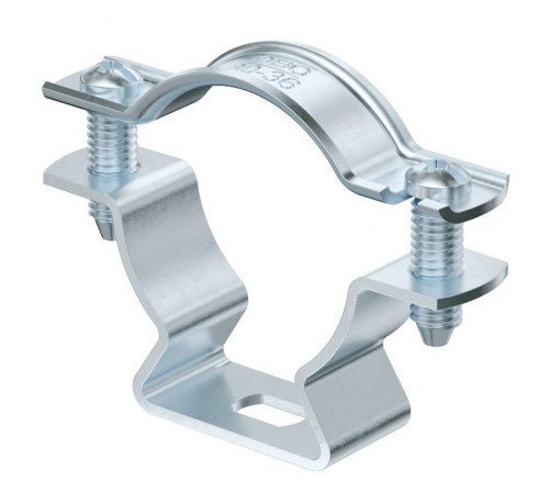 Крепежная скоба дистанционная 30-36 мм (с продольным отверстием) с гальваническим покрытием  1362776  OBO Bettermann