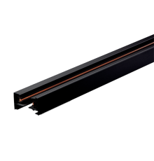 Шинопровод для трековых светильников чёрный 3м PTR 3M-BL (без торцевых элементов)  .5041295  Jazzway