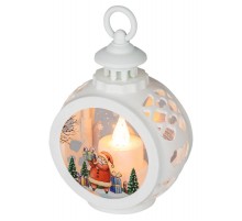 Светильник  ENID-TW новогодний декоративный Свеча настольный динамичный свет 12 см  Б0060476  ЭРА