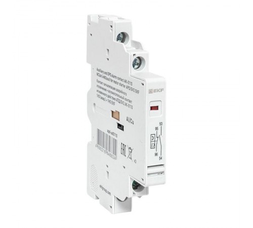 Контакт сигнализации аварийного отключения + вспомогательный контакт мгновенного действия АПД/GV2 АК-0110 1НЗ (авар.) + 1НО  apd-ad0110  EKF