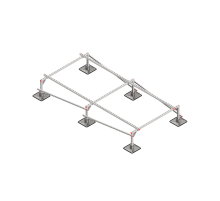 Опорная конструкция для установки оборудования TECHNORAPTOR STEELFOOT 1500х3000 тип 4 HD  KM-TR-STF-SSEI-1500-3000-4 HD  КМ - профиль