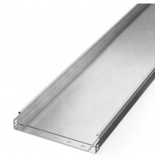 Лоток неперфорированный Стандарт INOX (AISI 304) 300х50х3000 (0,8 мм) (3 м/уп)  PR16.2317  Промрукав