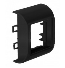 Суппорт установочный для мрдульных механизмов 45х45х9 мм для РКК-74х55 (черный) СПР-74х55-ЧРувинил