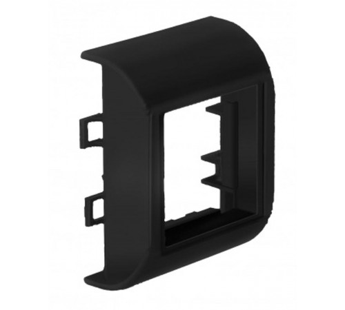 Суппорт установочный для мрдульных механизмов 45х45х9 мм для РКК-74х55 (черный) СПР-74х55-ЧРувинил