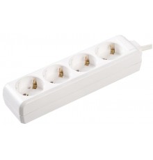 Удлинитель  У04  4 места 2Р+PЕ/3метра  3х1мм2  16А/250В     WYP10-16-04-03-Z-N  IEK