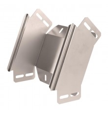 Угол вертикальный внешний 90 градусов Стандарт INOX (AISI 409) 200х80  PR16.3055  Промрукав