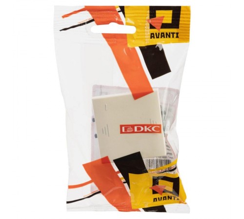 Выключатель "Ванильная дымка", "Avanti", 16A, 2 мод.  4405102  DKC