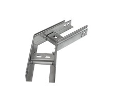 Угол горизонтальный 45 градусов лестничный 600х200 (1,5 мм)  PR08.5484  Промрукав