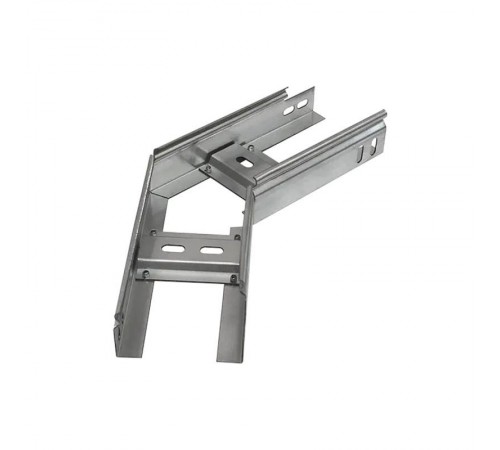 Угол горизонтальный 45 градусов лестничный 600х50 (1,5 мм)  PR08.5480  Промрукав