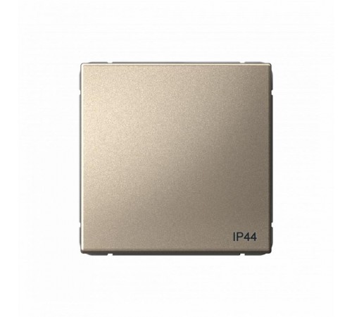 ArtGallery Шампань Переключатель 1-клавишный IP44, 10АХ, механизм  GAL440561  SE