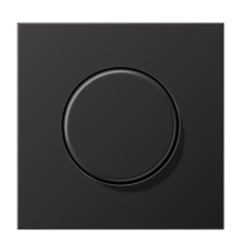 Накладка на роторные механизмы; металл; dark; Aluminium  AL1940D  Jung