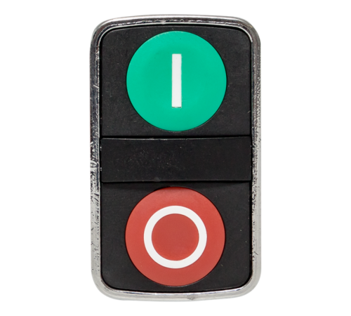 Исполнительный механизм кнопки XB4 "пуск-стоп"  плоский  возвратный без фиксации, с подсветкой EKF PROxima    XB4BL84   EKF 