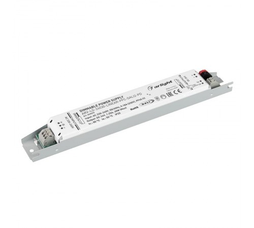 Блок питания ARV-LG-24030-LINEAR-PFC-DALI2-PD (24V, 1.25A, 30W) (Arlight, IP20 Металл, 5 лет)  049479  Arlight