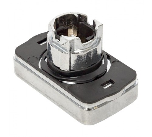 Исполнительный механизм кнопки XB4 "пуск-стоп"  плоский  возвратный без фиксации, с подсветкой EKF PROxima    XB4BL84   EKF 