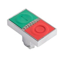 Исполнительный механизм кнопки XB4 "пуск-стоп"  плоский  возвратный без фиксации, с подсветкой EKF PROxima    XB4BL84   EKF 