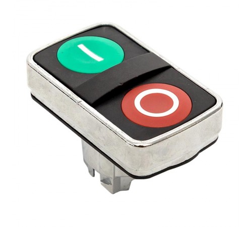 Исполнительный механизм кнопки XB4 "пуск-стоп"  плоский  возвратный без фиксации, с подсветкой EKF PROxima    XB4BL84   EKF 