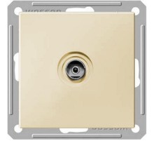 W59 Слоновая кость Розетка TV оконечная  RTS-151-2-86  SE