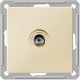 W59 Слоновая кость Розетка TV оконечная  RTS-151-2-86  SE