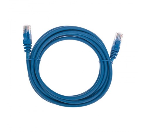 Патч-корд U/UTP CAT 6, RJ45-RJ45, 26AWG, LSZH, синий, 3м REXANT  02-0294-3  REXANT