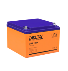 Акумуляторная батарея UPS серии DTM 1226  12В/26Ач  DTM 1226  DELTA