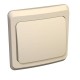 Этюд Кремовый С/У Выключатель кнопочный 1-клавишный  KC10-001K  SE