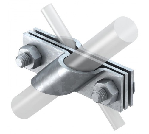 Соединитель стержня заземления и прутка (2760 B-20 VA)  5001625  OBO Bettermann