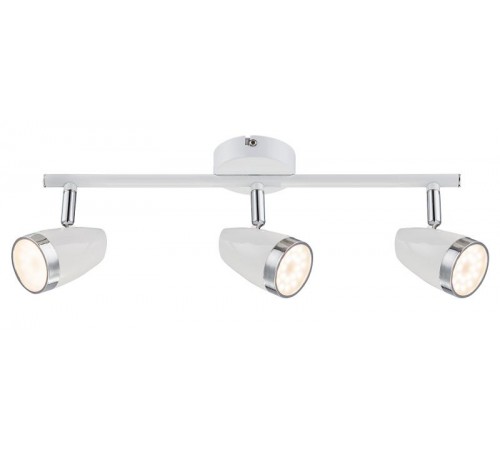 Светильник настенно-потолочный спот Kelly 6155-703 светодиодный LED 3 х 4 Вт 3200К поворотный  Б0054685  Rivoli