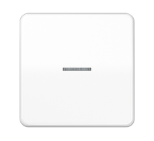 Клавиша для KNX кнопки, 1 группа с окошком; дюропласт; белый CD101KO5WW Jung