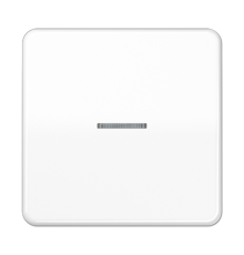 Клавиша для KNX кнопки, 1 группа с окошком; дюропласт; белый CD101KO5WW Jung