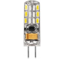 Лампа светодиодная LB-420 (2W) 12V G4 2700K капсула силикон  25858  FERON