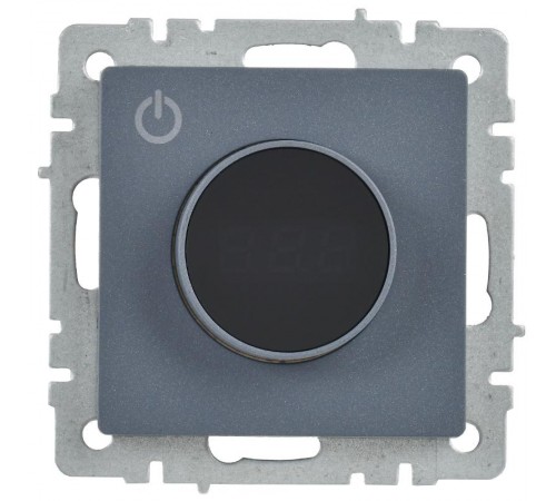 BRITE Термостат электронный с индикацией ТС10-1-БрМ маренго  BR-RT11-K35  IEK